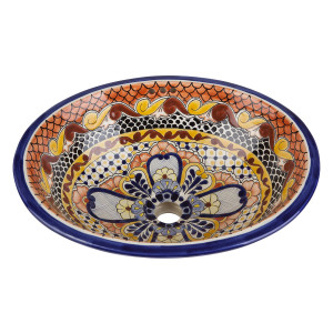 Ynes - Talavera drop-in sink