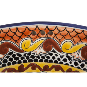 Ynes - Talavera drop-in sink