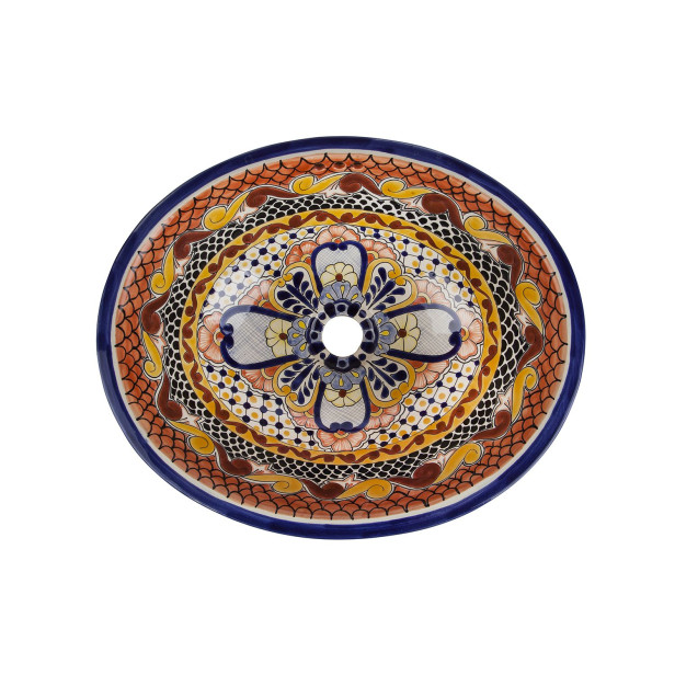 Ynes - Talavera drop-in sink