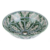 Baila - Green Mexican sink