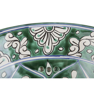 Baila - Green Mexican sink