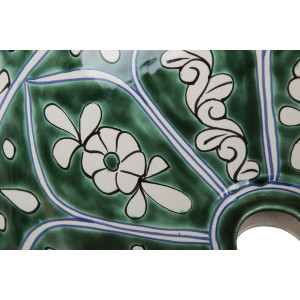 Baila - Green Mexican sink