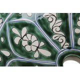 Baila - Green Mexican sink