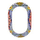 Puntos - small colored mirror frame - Talavera