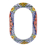 Puntos - small colored mirror frame - Talavera