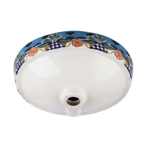 La Reina - talavera vessel sink