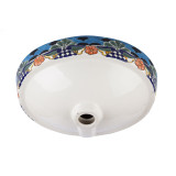 La Reina - talavera vessel sink