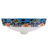 La Reina - talavera vessel sink