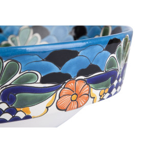 La Reina - talavera vessel sink