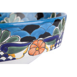 La Reina - talavera vessel sink
