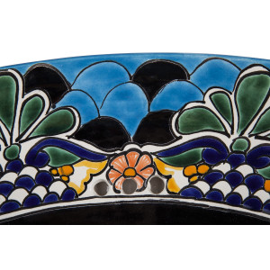 La Reina - talavera vessel sink