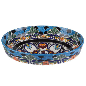 La Reina - talavera vessel sink