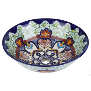 Juanetta - Mexican Talavera sink