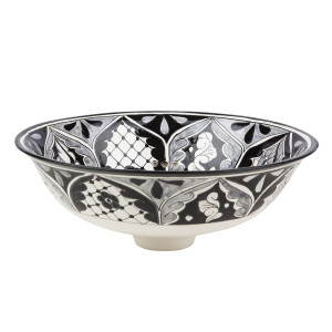 Atalaya - Black talavera sink