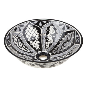 Atalaya - Black talavera sink