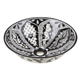Atalaya - Black talavera sink