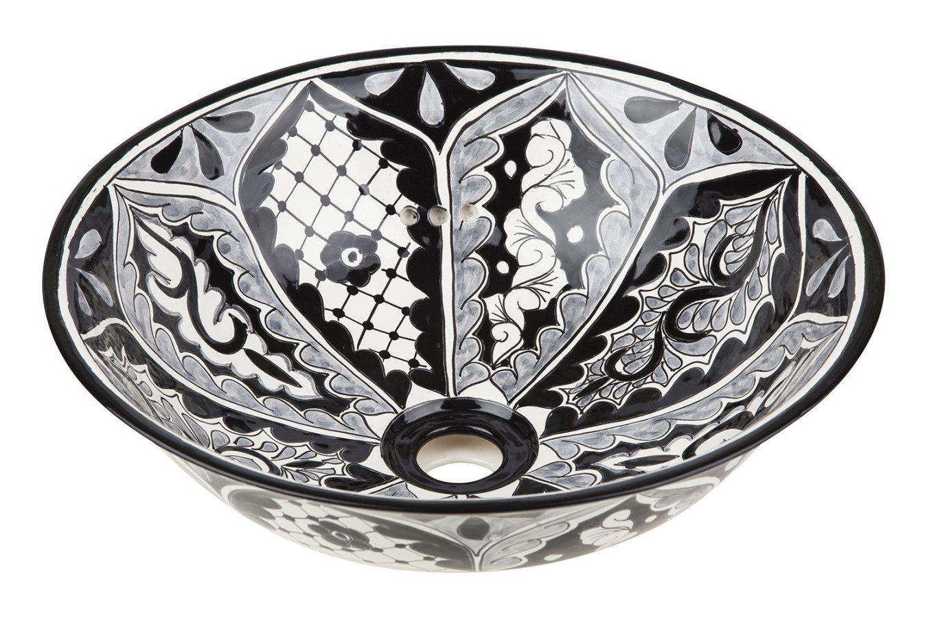 Atalaya - Black talavera sink