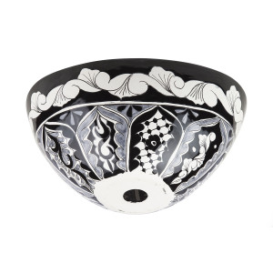 Atalaya - Mexican black and white sink