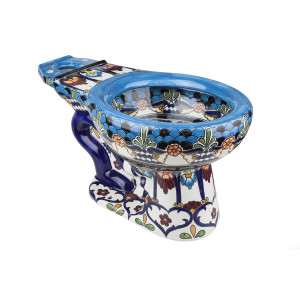 Mexican Talavera Toilet 