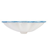 Azura - sink decorated with technique Talavera 