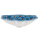 Azura - sink decorated with technique Talavera 