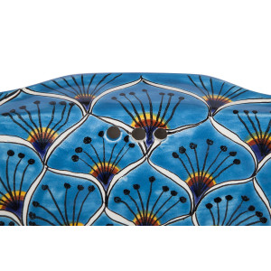 Azura - sink decorated with technique Talavera 