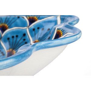 Azura - sink decorated with technique Talavera 