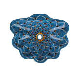 Azura - sink decorated with technique Talavera 