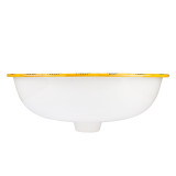 Leya - Orange Mexican sink