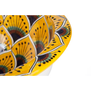 Leya - Orange Mexican sink