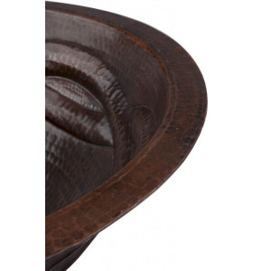 Gracia -  round copper sink from Mexico