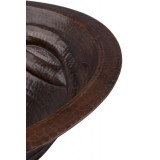 Gracia -  round copper sink from Mexico