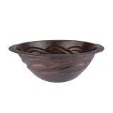 Gracia -  round copper sink from Mexico