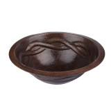 Gracia -  round copper sink from Mexico