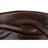 Gracia -  round copper sink from Mexico