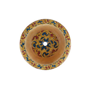Antico - round ceramic sink from Italy