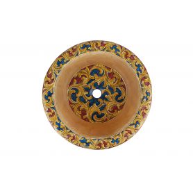 Antico - ceramic round sink from italy