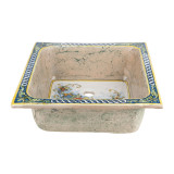 Terra - A square ceramic sink from Italy