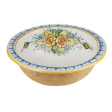 Okrągłe umywalki ceramiczne z Włoch