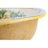 Okrągłe umywalki ceramiczne z Włoch