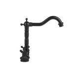 Bianca  - black brass retro wash basin mixer