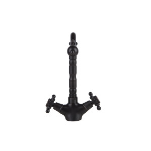 Bianca  - black brass retro wash basin mixer