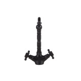 Bianca  - black brass retro wash basin mixer