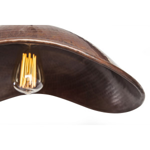 Dátil - hand forged lamp from Mexico - pure copper