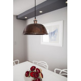 Nuez - hand made lamp from Mexico - pure copper