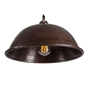 Nuez - hand made lamp from Mexico - pure copper