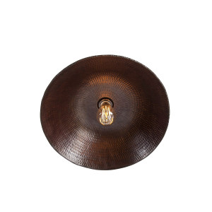 Avellana - hand-made lamp shade - pure copper