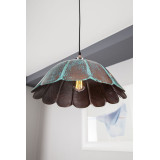 Uchuva - patinated lamp from Mexico - pure copper