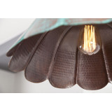 Uchuva - patinated lamp from Mexico - pure copper
