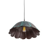 Uchuva - patinated lamp from Mexico - pure copper